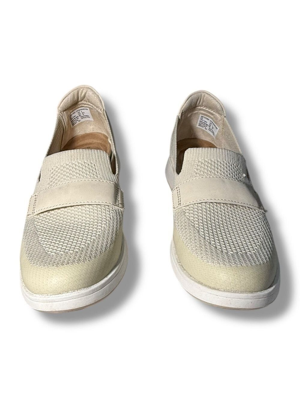 Time and Tru Women's Two-Tone Comfort Loafers Bone Size 8 - Picture 3 of 10